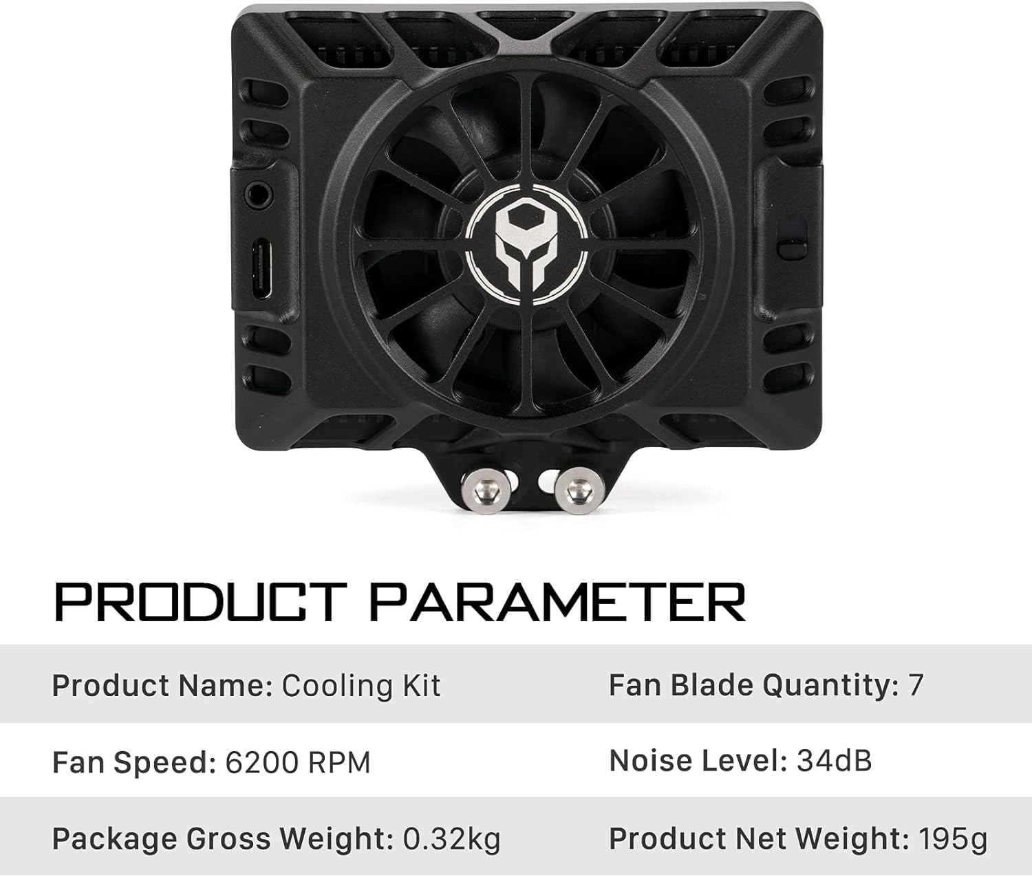 Tiltaing Cooling System &ndash;&nbsp;Black