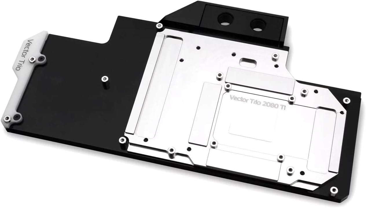 EKWB EK-Quantum Vector Trio RTX 2080 Ti GPU Water Block, D-RGB, Nickel/Acetal
