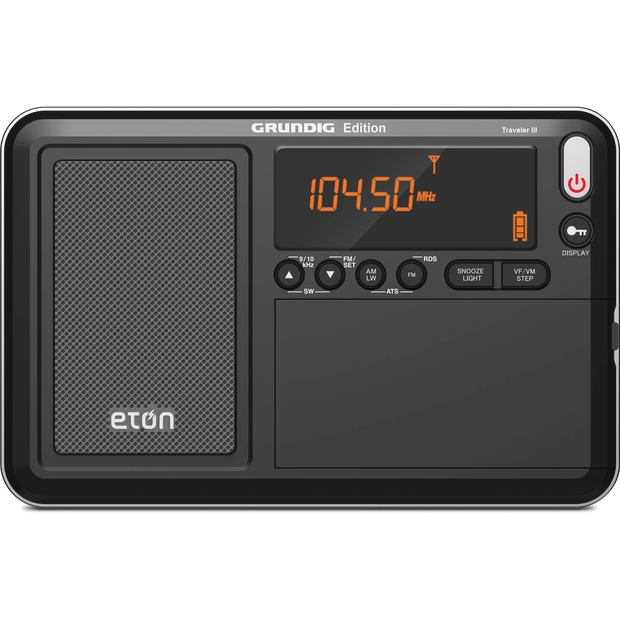 et&oacute;n Traveler III Portable Radio - Black