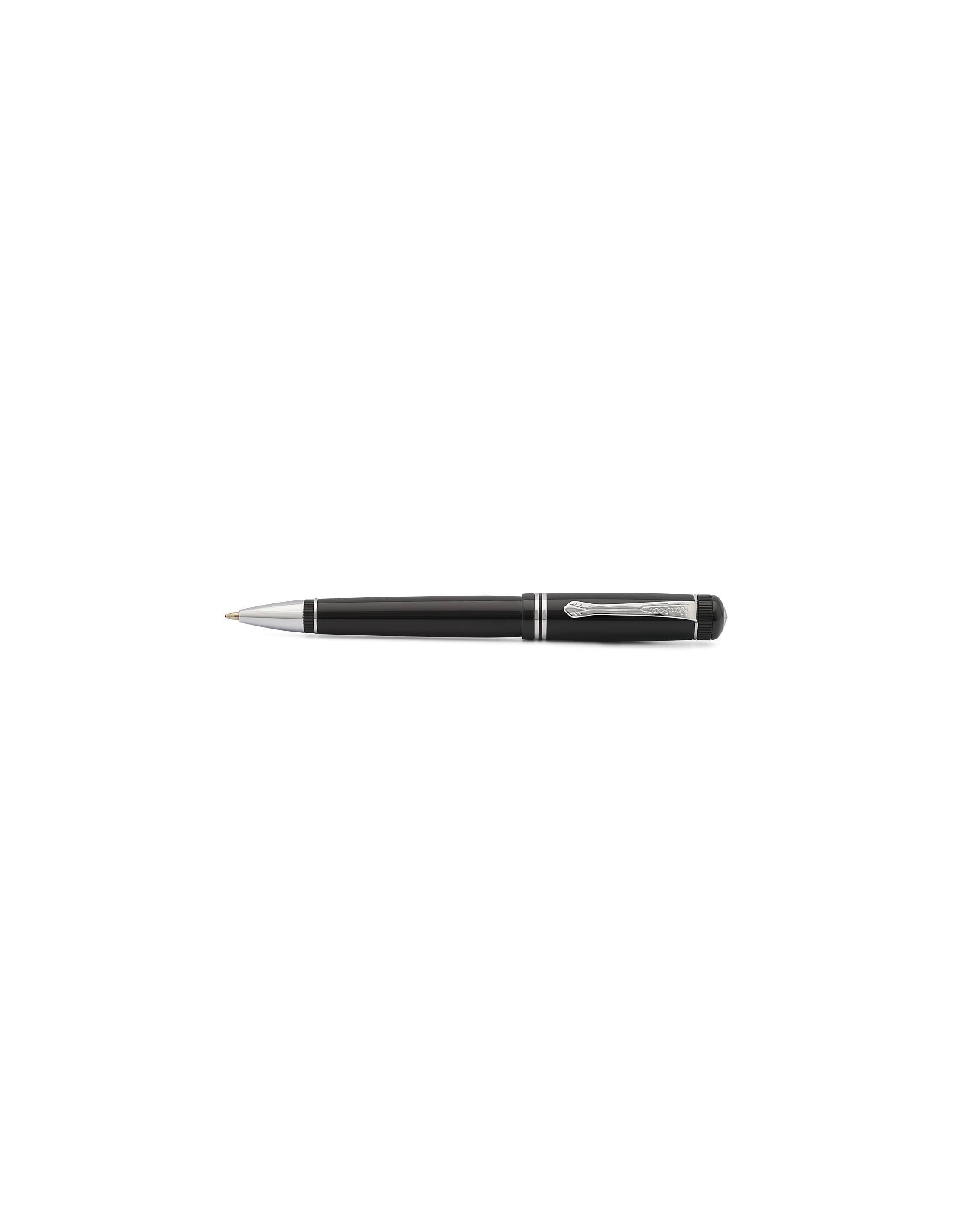 Kaweco DIA 2 Ballpoint Pen - Black Chrome Trim