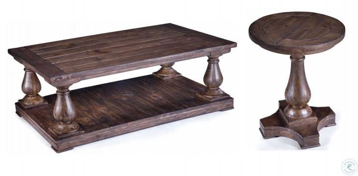 Magnussen Densbury Round Accent End Table