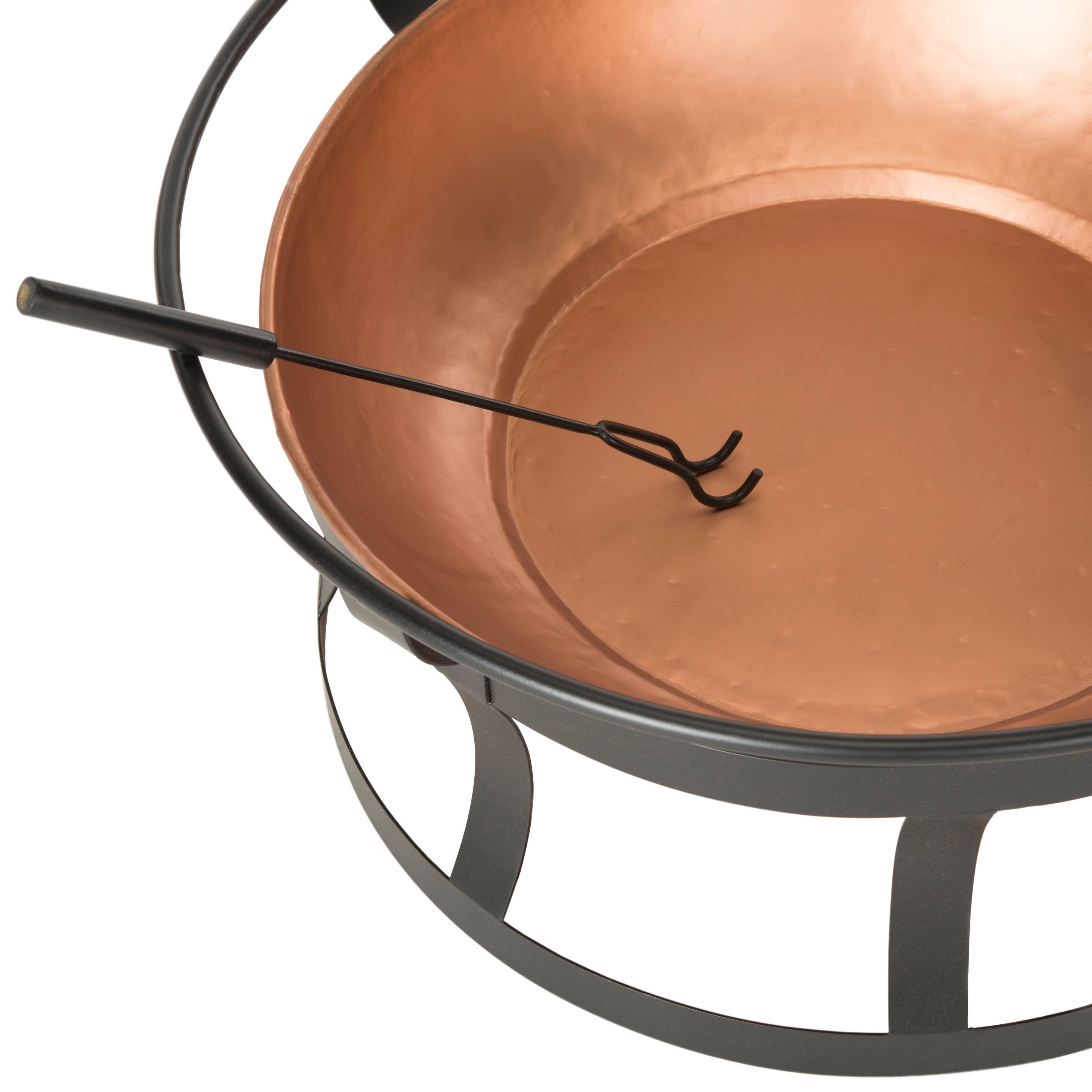 Safavieh Bonaire Copper u0026 Black Fire Pit