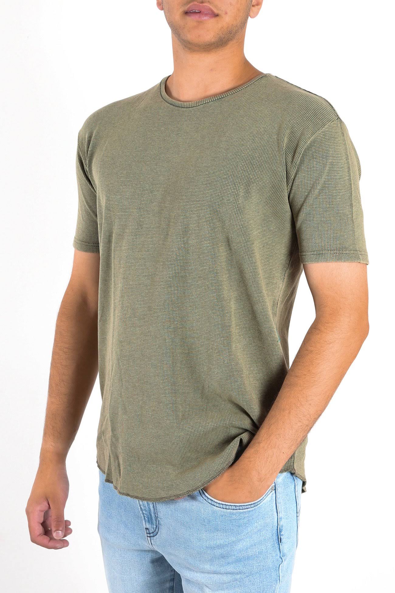 Acid Waffle Tee Khaki, XL / Khaki