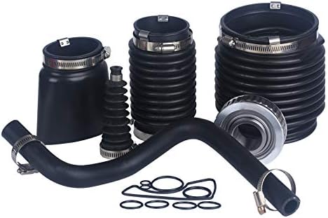 JINGYU Fits Mercruiser Bravo 1 2 3 Transom Seal Gimbal Bearing, Exhaust Bellow, u-Joint Bellow, Shift Bellow, Service Repair kit. Replaces 30-803100T1 8M0095485