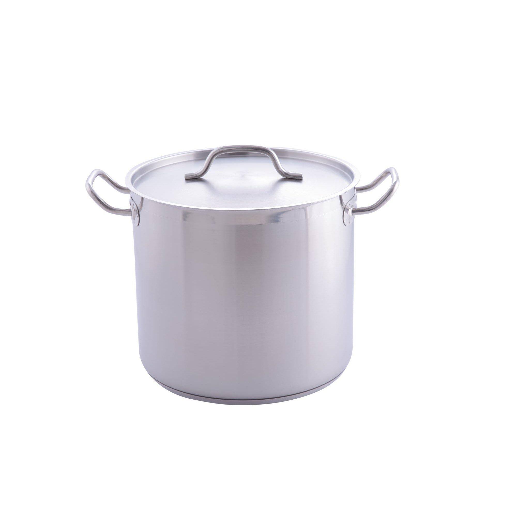 Alegacy 21SSSP24 - Stock Pot, Stainless Steel, 21ct, w/ COVER, 24 qt.