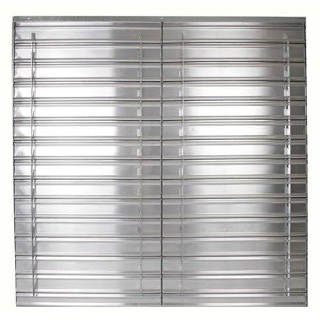 Dayton 3C115 54x22 Backdraft Damper/Wall SHUTTER, 54-1/2x22x54-1/2x22 Opening