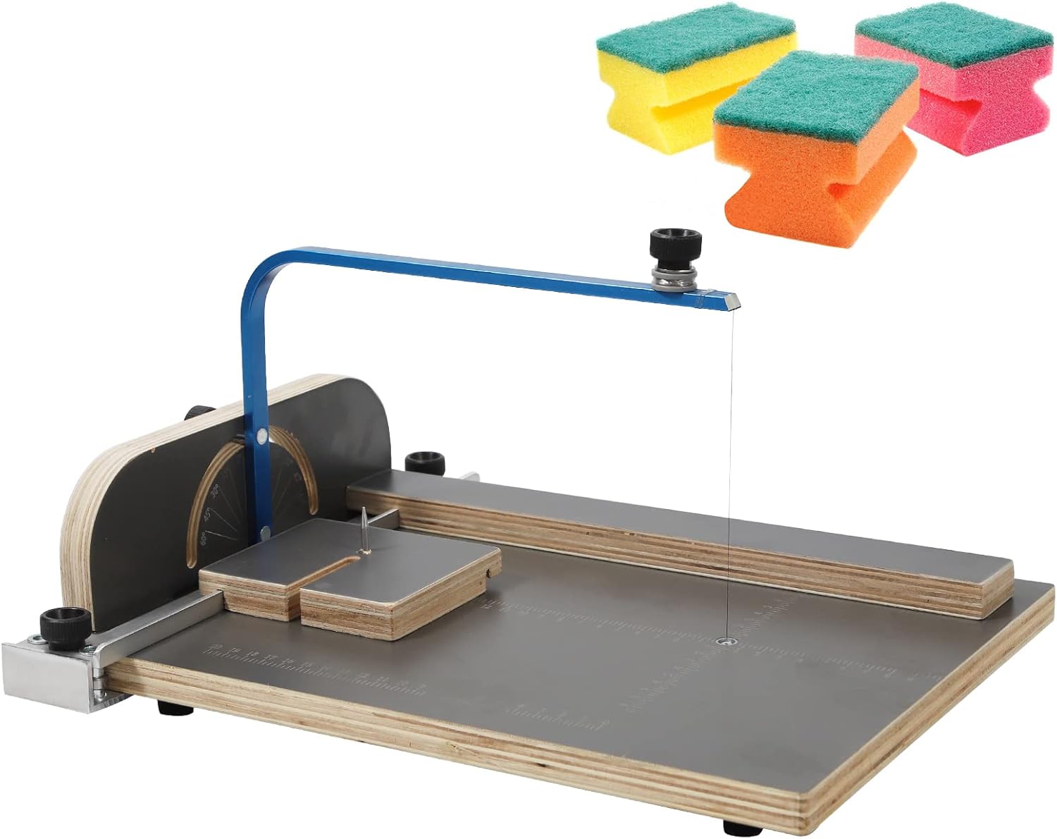 TBVECHI Foam Cutting Machine, Hot Wire Foam Cutting Machine Working Table Tool for Cutting Foams Sponge Pearl Cotton KT Board DIY Styrofoam Polystyrene Cutter Electric Heating