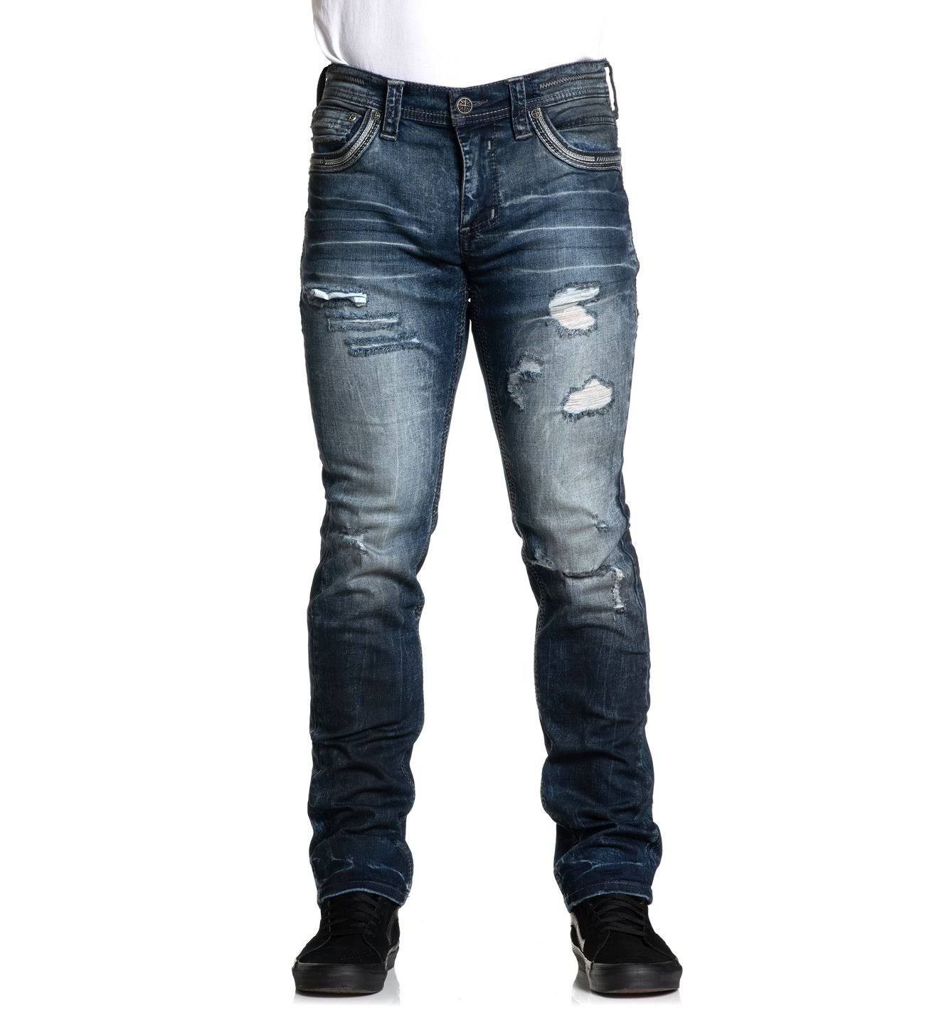 Gage Fleur Oberon Oberon Wash / 40 by Affliction Black Premium