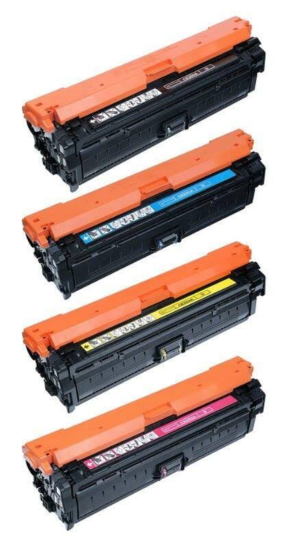 HP 651A Compatible Toner Cartridge 4-Piece Combo Pack