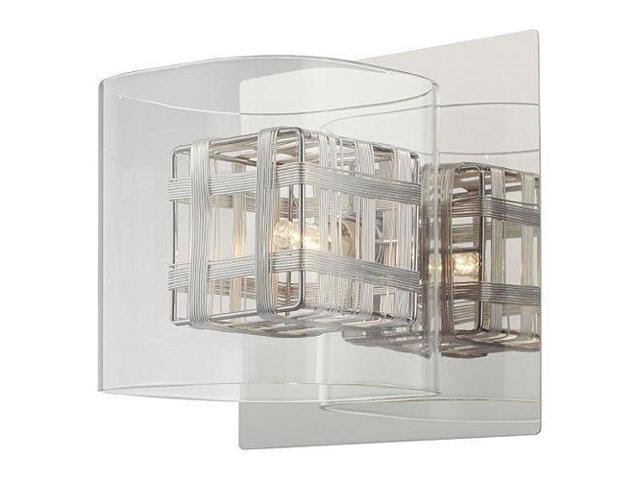 George Kovacs P800-077 Jewel Box 1 Light Bath Fixture Chrome