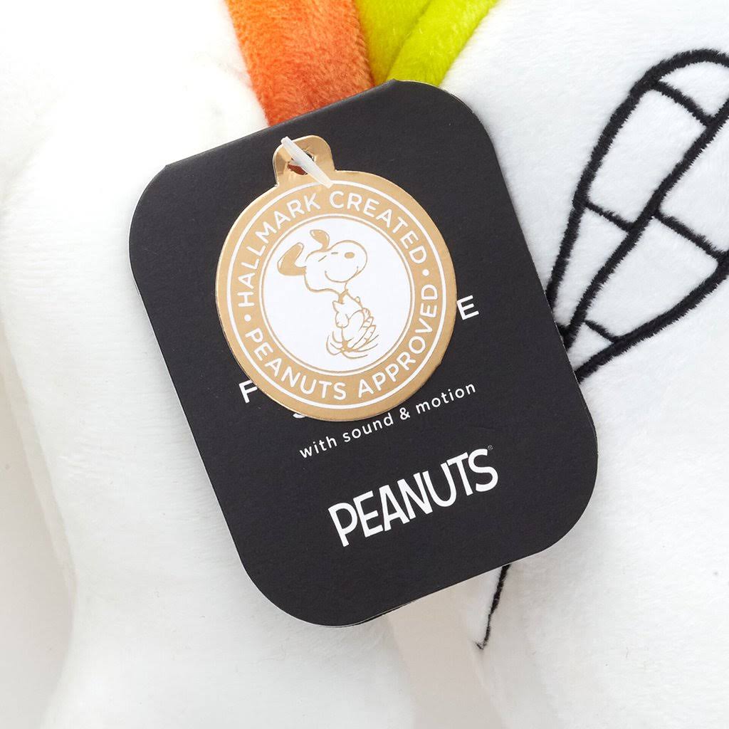 Peanuts Flying Ace Snoopy Stuffed Animal with Sound and Motion, 11x22