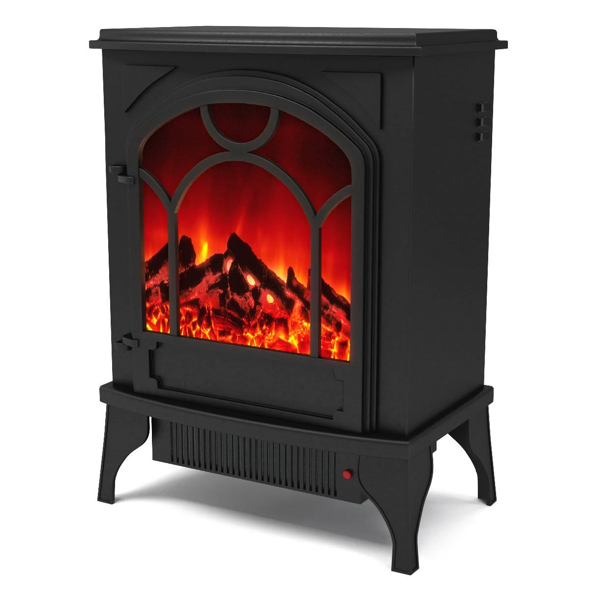 Regal Flame Aries Electric Fireplace Free Standing Portable Space Heater Stove