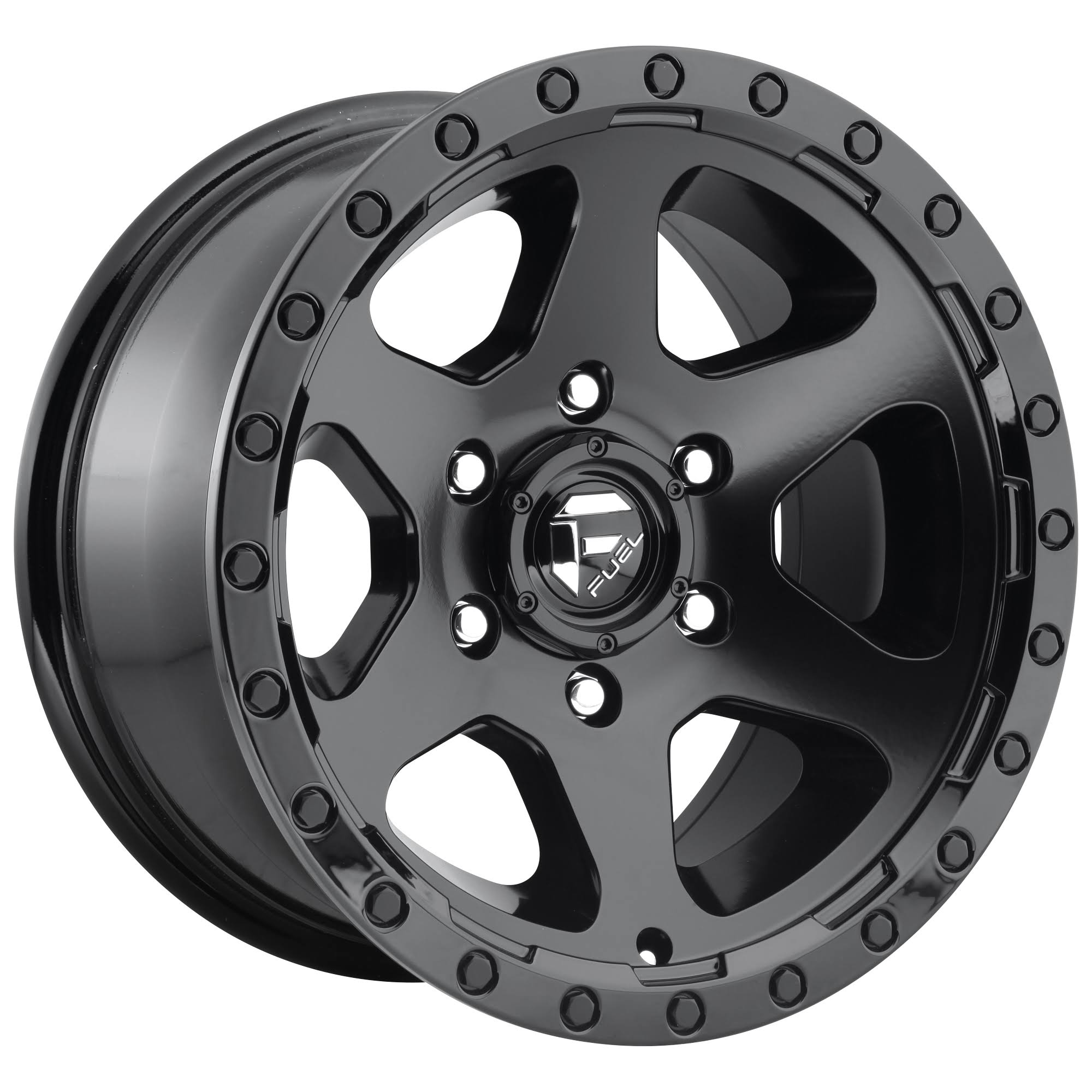 18x9 Fuel D589 Ripper Matte Black D58918907345
