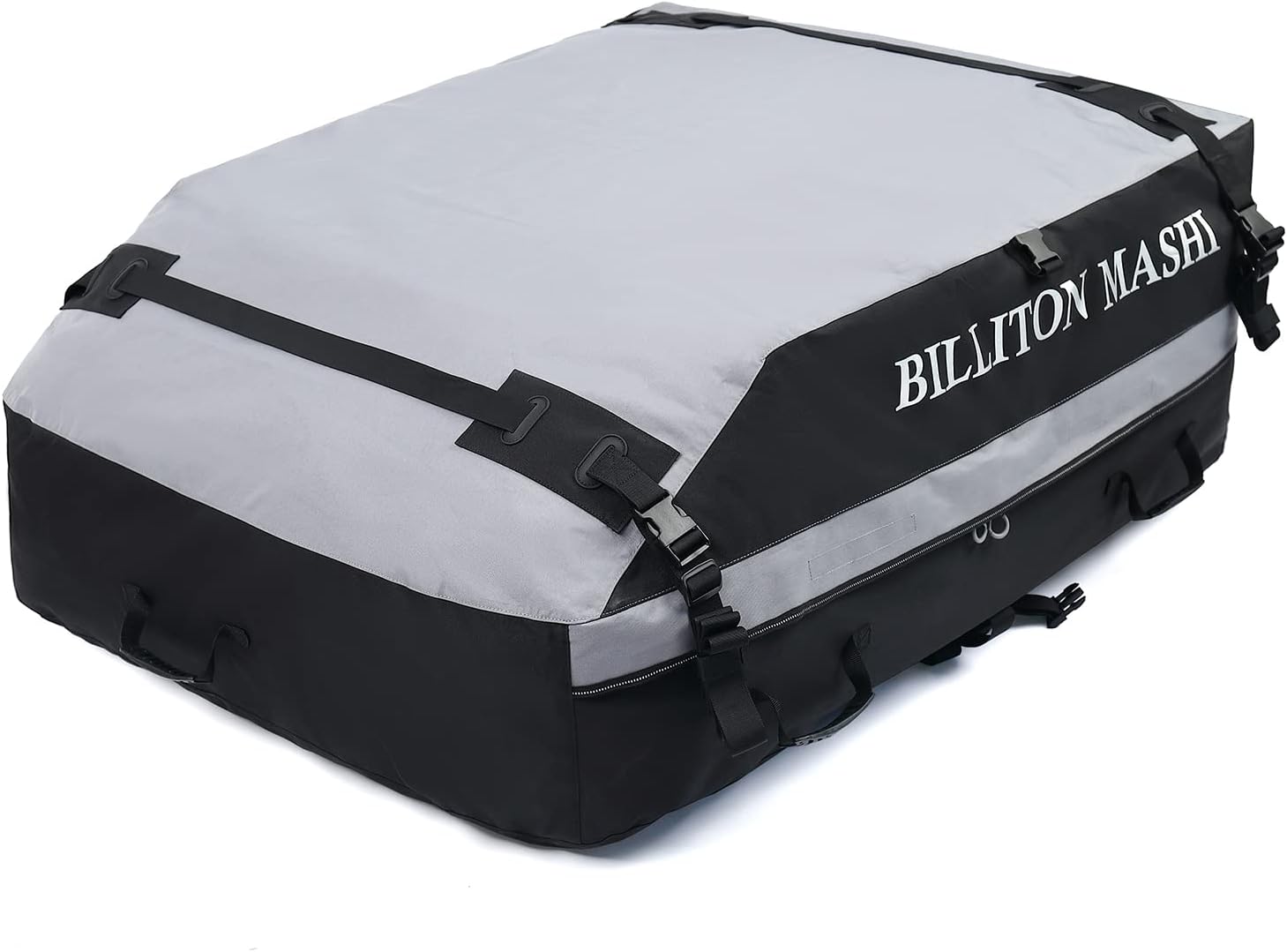 Rooftop Cargo Carrier, Waterproof Vehicle Cargo Carriers Rooftop Cargo Bag 21 Cubic Soft-Shell Car Top Carrier with Door Hooks and Anti-Slip Mat, Roof Bag for All Cars with/Without Racks