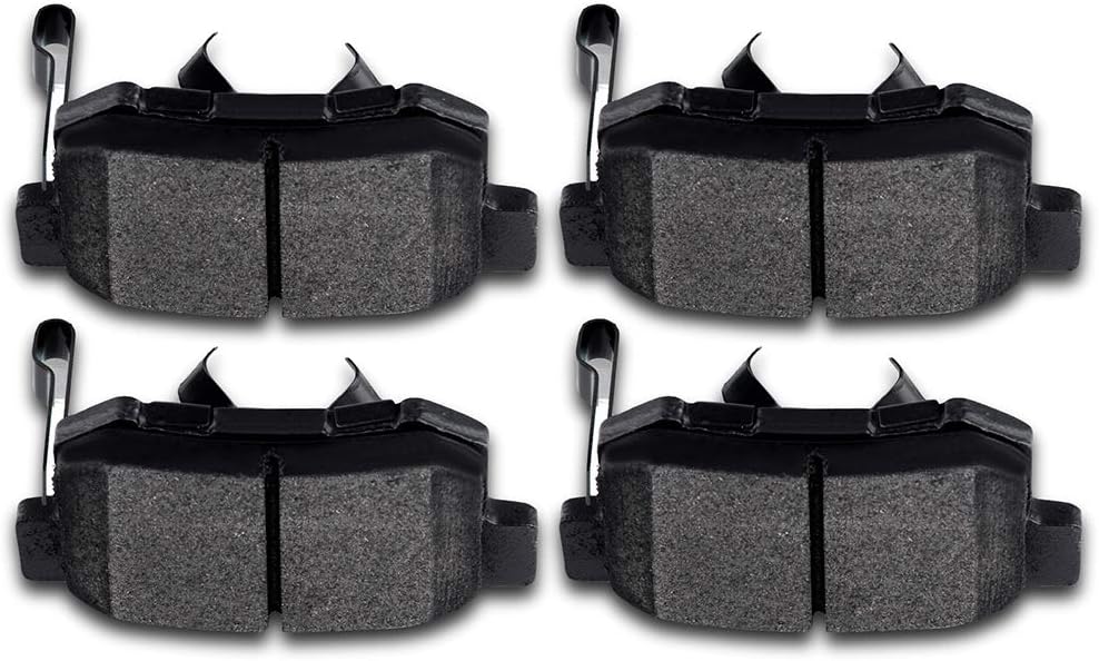 SCITOO Ceramic Brake Pads, 4pcs Rear Brake Pads Brakes Kits fit for 2010-2018 for Acura RDX,2010-2011 for Honda for Accord Crosstour,2012-2015 for Honda Crosstour,2005-2016 for Honda CR-V