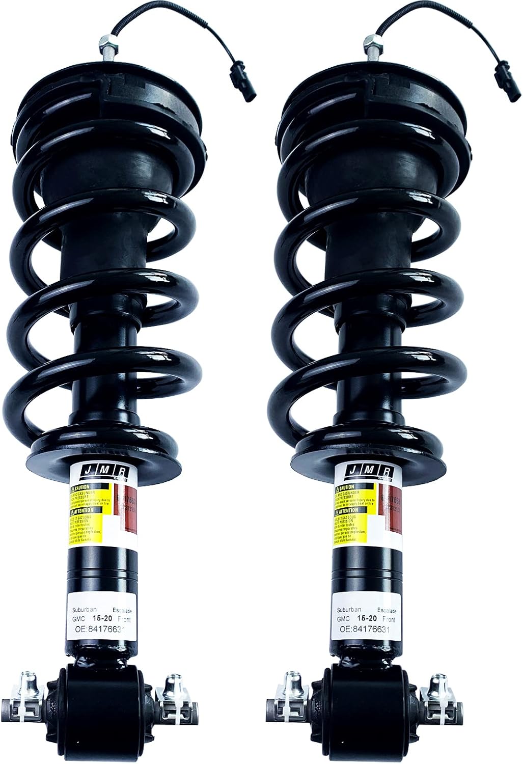 JMROFRAUS 84176631 Front Shock Absorber Strut Assembly w/ MRC for GMC Yukon XL Cadillac Escalade ESV Chevrolet Silverado 1500 Tahoe Suburban Front Shock Struts 2015-2021 580-1108 84977478