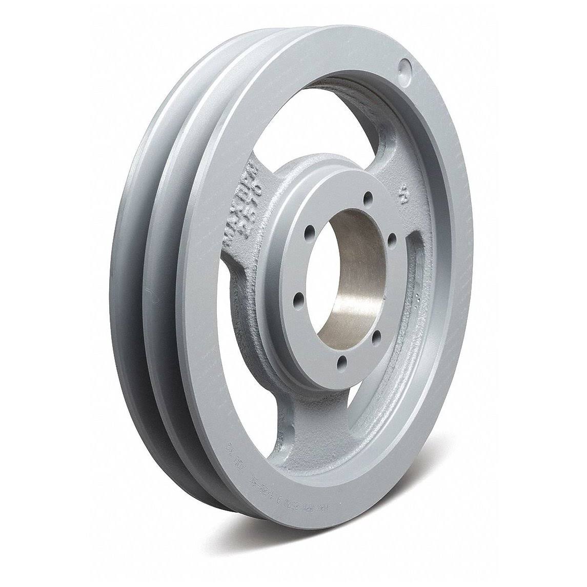 TB Wood&s 3V802 V-Belt Pulley, Detachable, 2Groove, 8x22OD