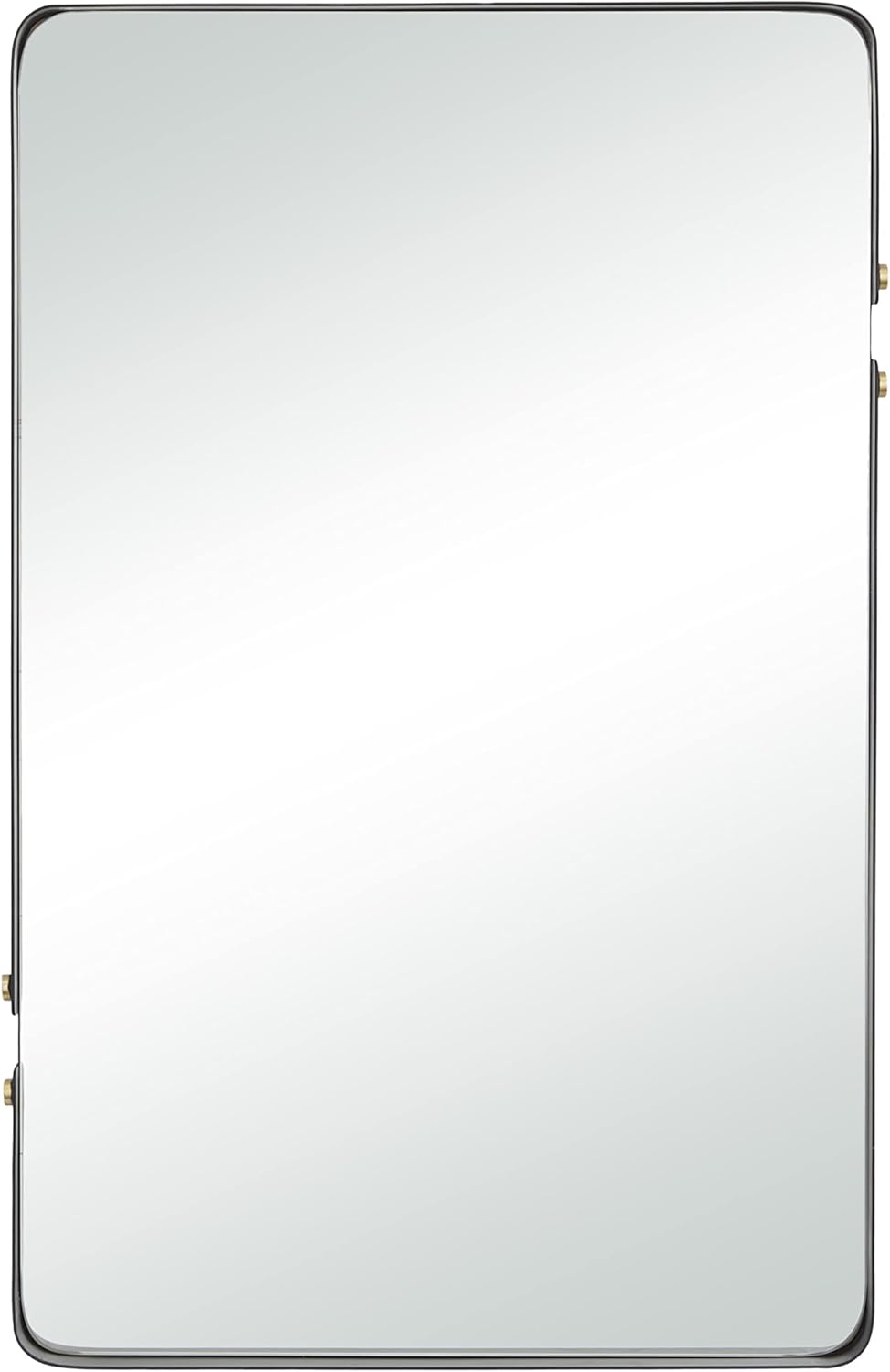 CosmoLiving by Cosmopolitan Contemporary Metal Wall Framed Mirror for Bedroom, Bathroom Or Entryway, Over Mantel, Couch or Console Table, 21