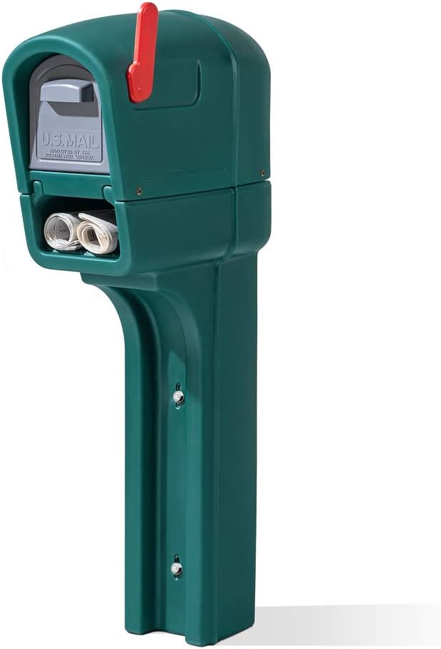 Step2 540200 MailMaster Plus Mailbox, Spruce Pack of 2