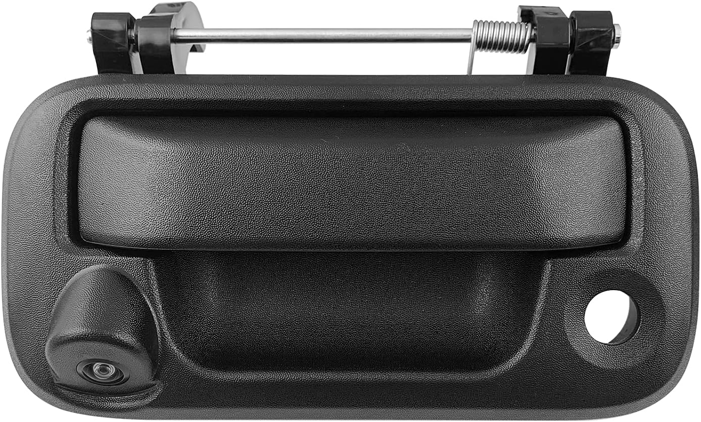 LEADSIGN Tailgate Handle with Rear View Backup Camera Replacement for Ford F150(2005-2014), F250/F350/F450/F550(2008-2016)(RCA Connector) Pack of 2