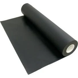 Rubber-Cal Santoprene 60A Thermoplastic Sheets, 1/8x22THK x 6x22W x 6x22L, Black 20-158