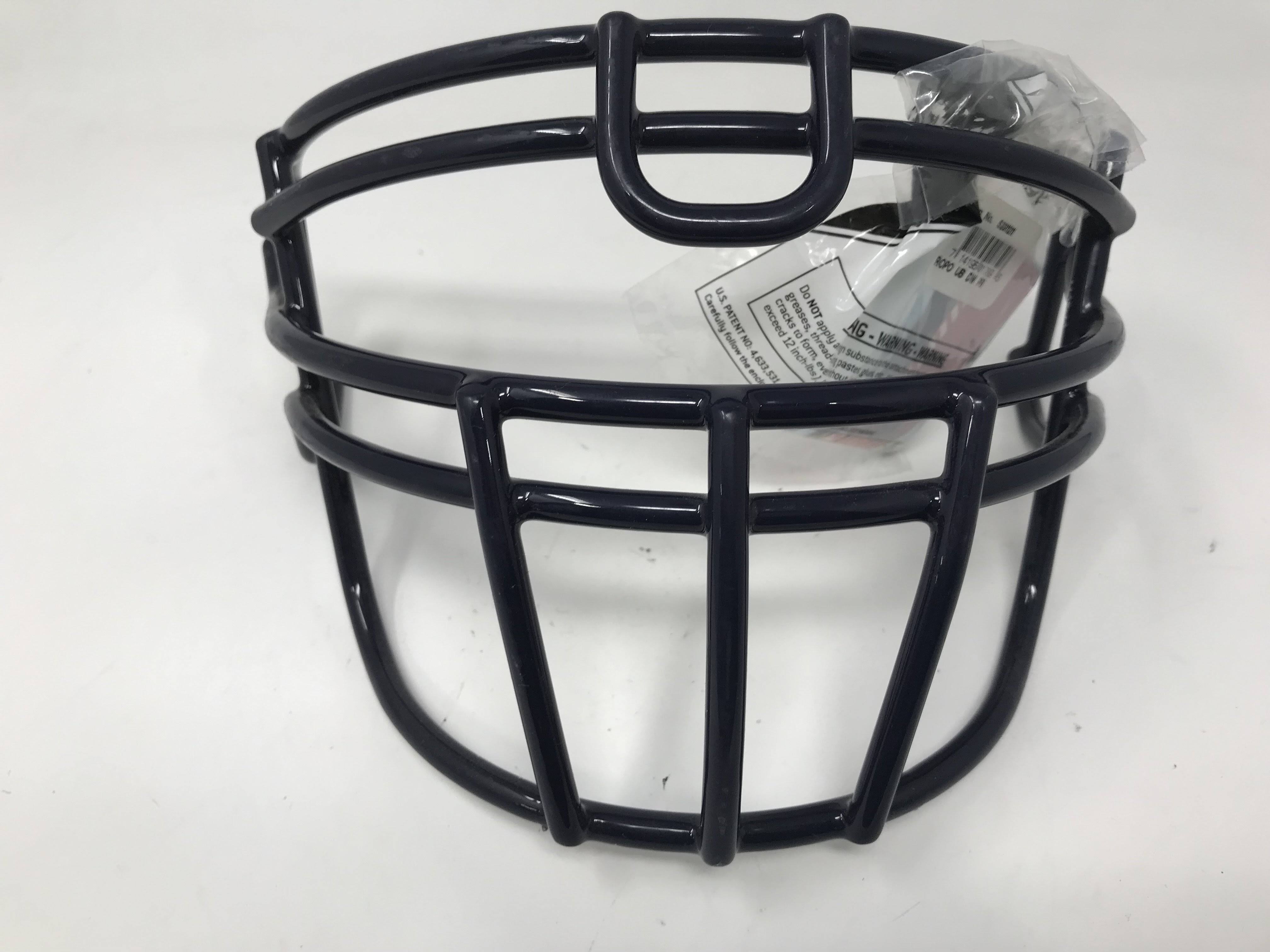 Schutt Adult Super-Pro ROPO-UB-DW Carbon Steel Football Facemask in Purple