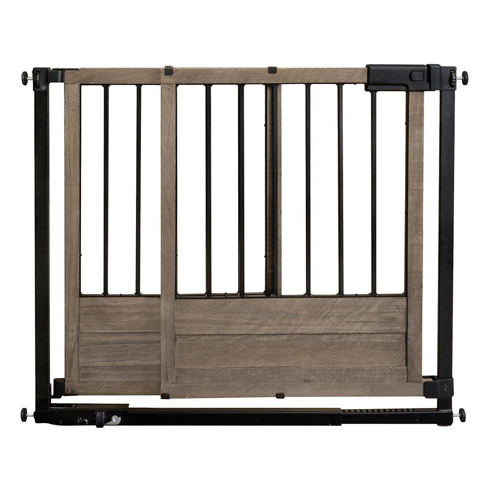 Homesafe By Summer Infant Rustic Safety Gate, Black, 30x22