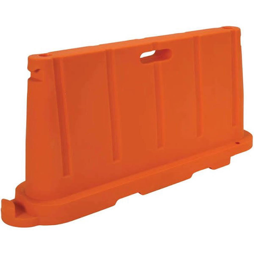 Vestil BCD-7636-OR Stackable Poly Barricade Orange