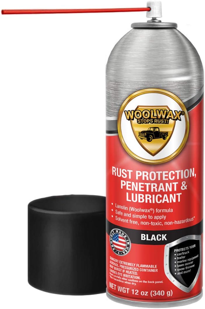 woolwax® 12 Spray Can Undercoating Kit Black