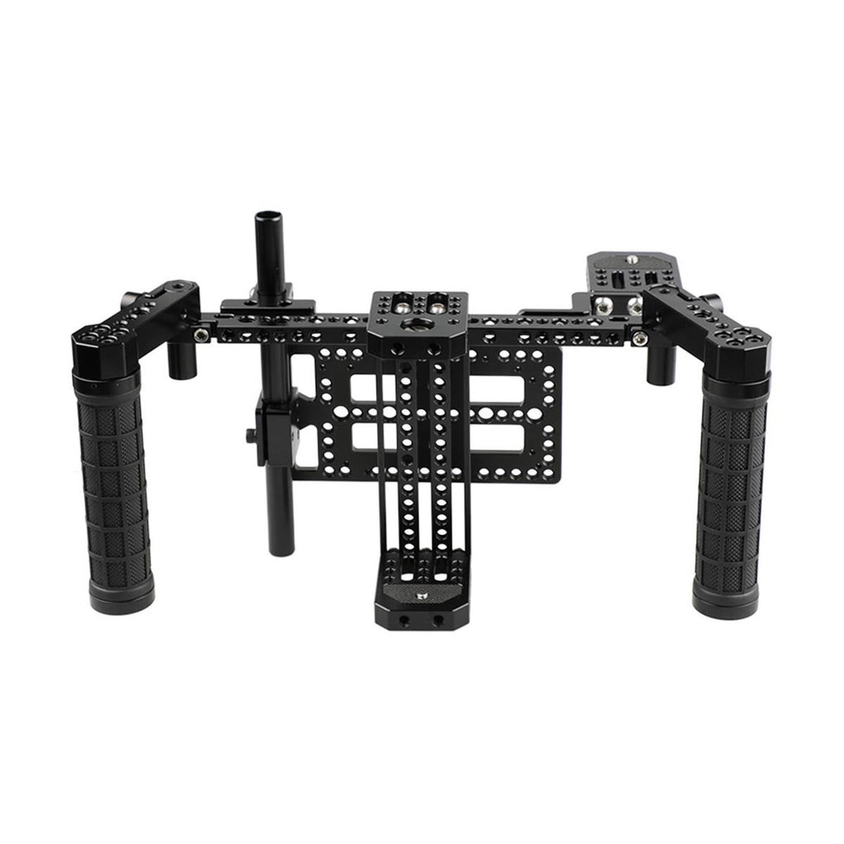 CAMVATE Director&s Monitor Cage Kit with Multi-Function Plate Adjustable Rack C1757