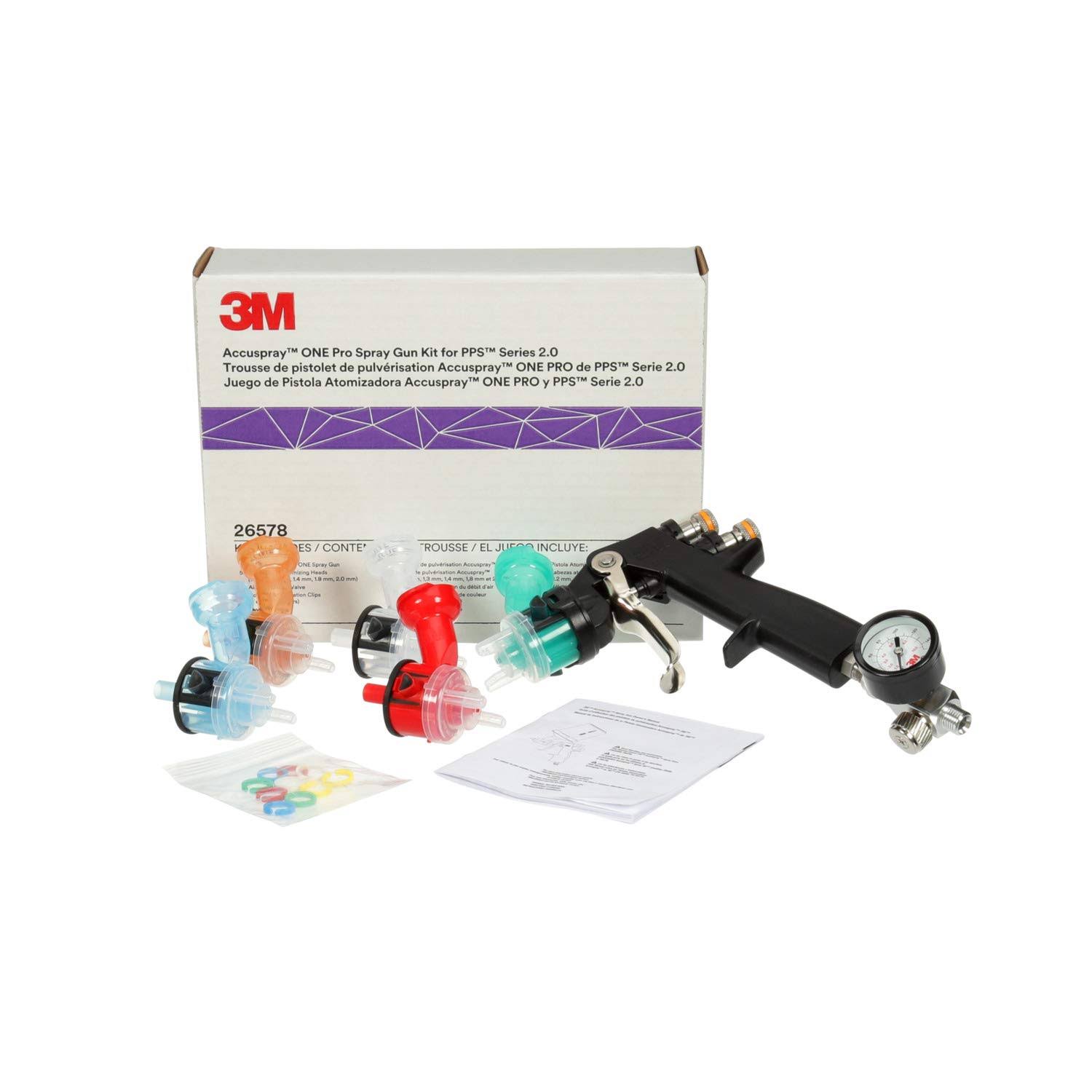 3M Accuspray One 26578 Pro Spray Gun Kit PPS Series 2.0