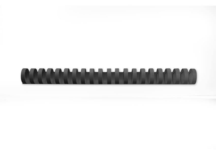 GBC CombBind Binding Combs 25mm Black (50)