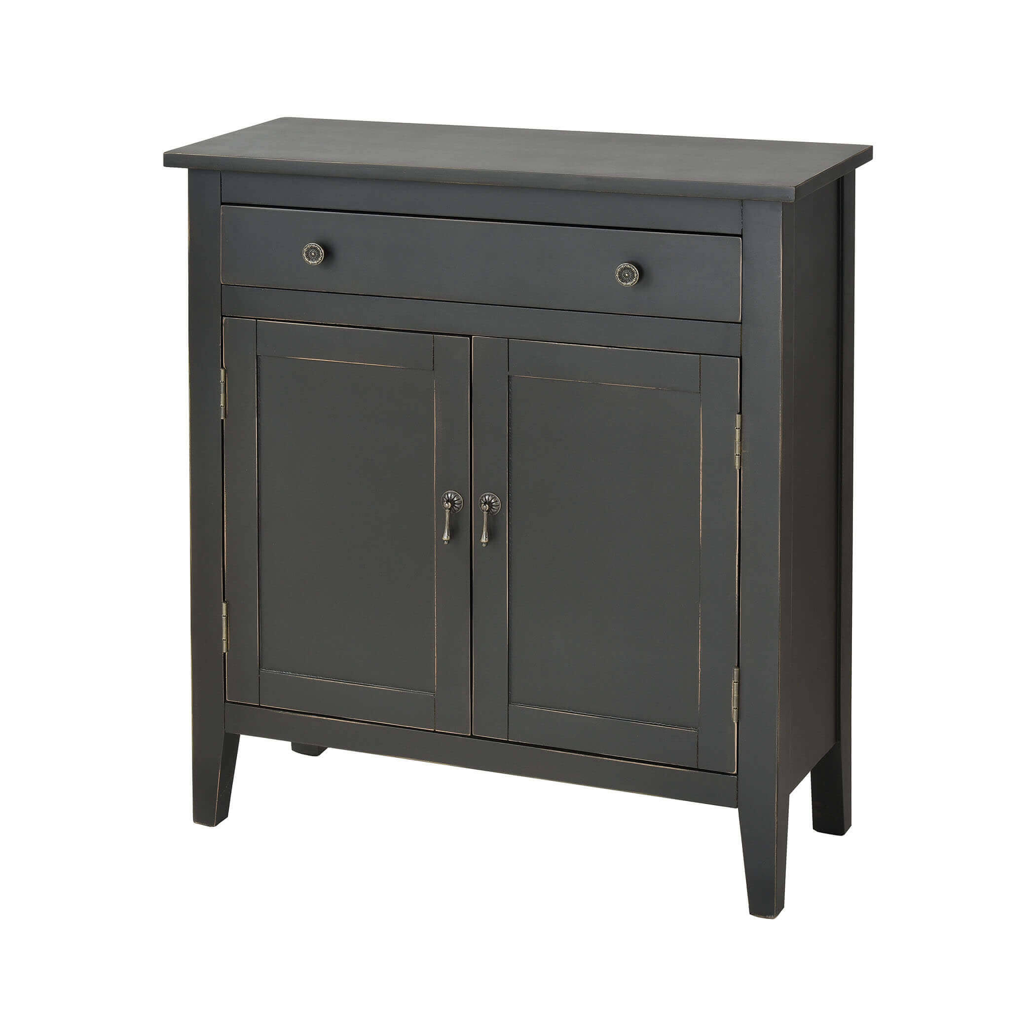 Stein World 16941 Holt Antique Black Cabinet
