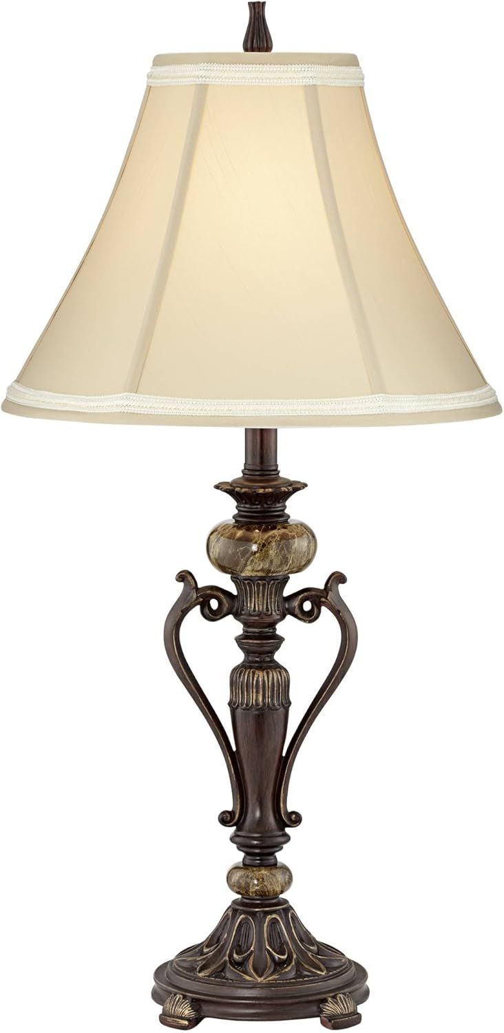 Kathy Ireland Amor Collection Accent Table Lamp in Bronze