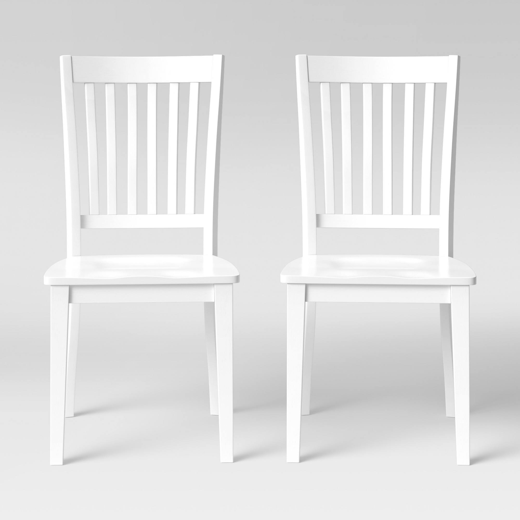 Threshold 2pk Holden Slat Back Dining Chairs