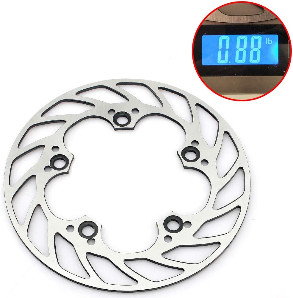 TARAZON Rear Brake Disc Rotor for Yamaha YZF R6 2003-2022/ YZF R6 S 2003-2008/ YZF R1 2005-2022, Light Weight Race Track Brake Disc Rotor