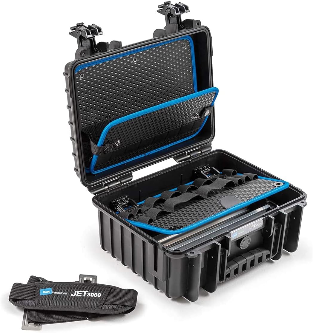 B&W International 117.16/L Tool-Organizers, Jet 3000-33,3 x 23,5 x 15 cm, Black