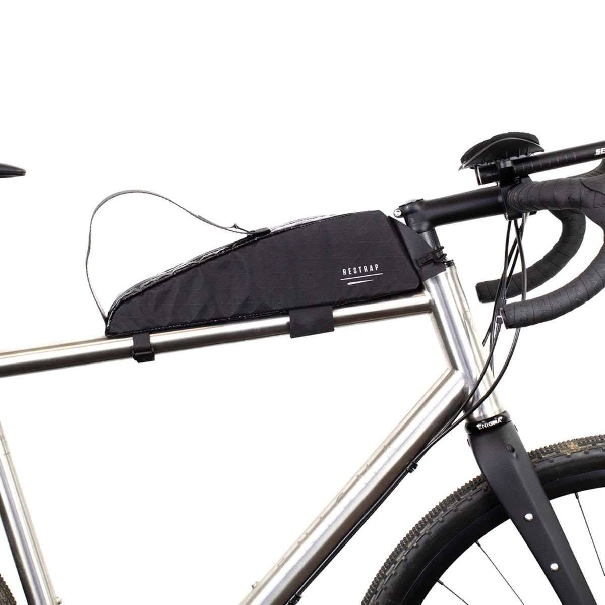 Restrap Race Top Tube Bag - Black