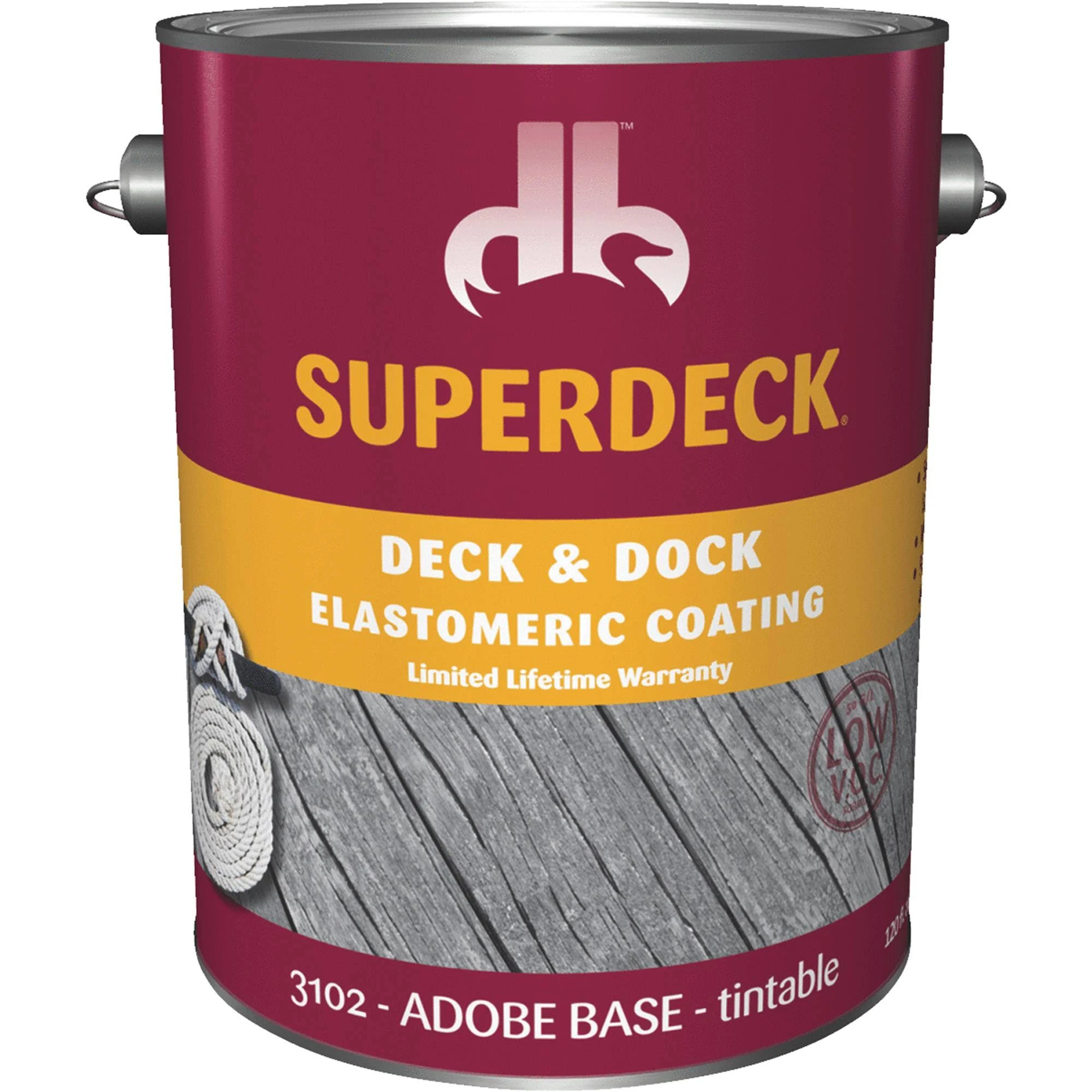 Deck u0026 Dock Elastomeric Coating Adobe 1 Gal Duckback SC0031024-16