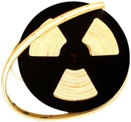 12V Constant Voltage Self-Adhesive Waterproof Chip-On-Board LED Strip Light - 4000K, Cool White Pack of 2