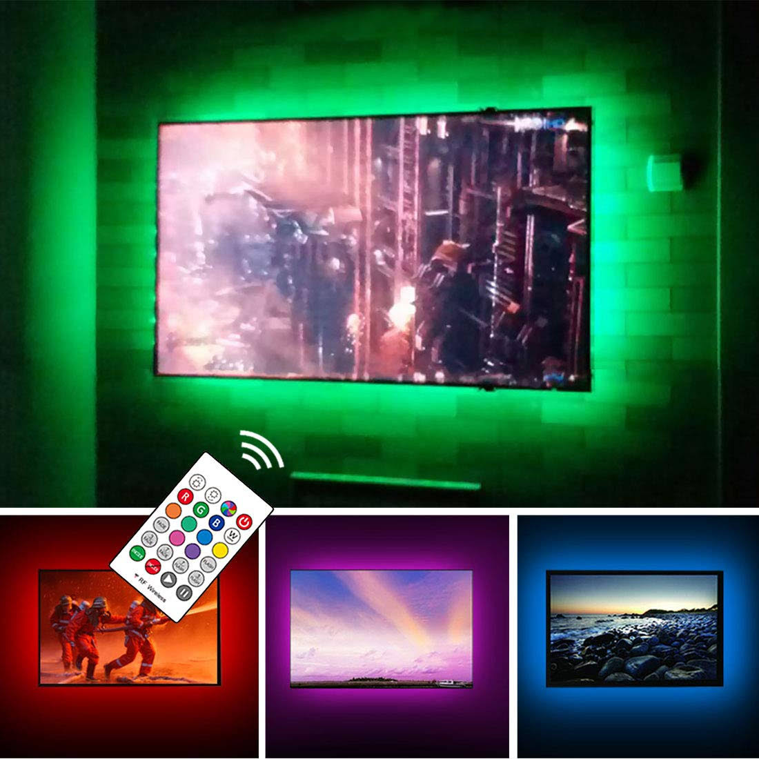 Brand: CPLID USB TV Backlight Kit for 70-82 inch
