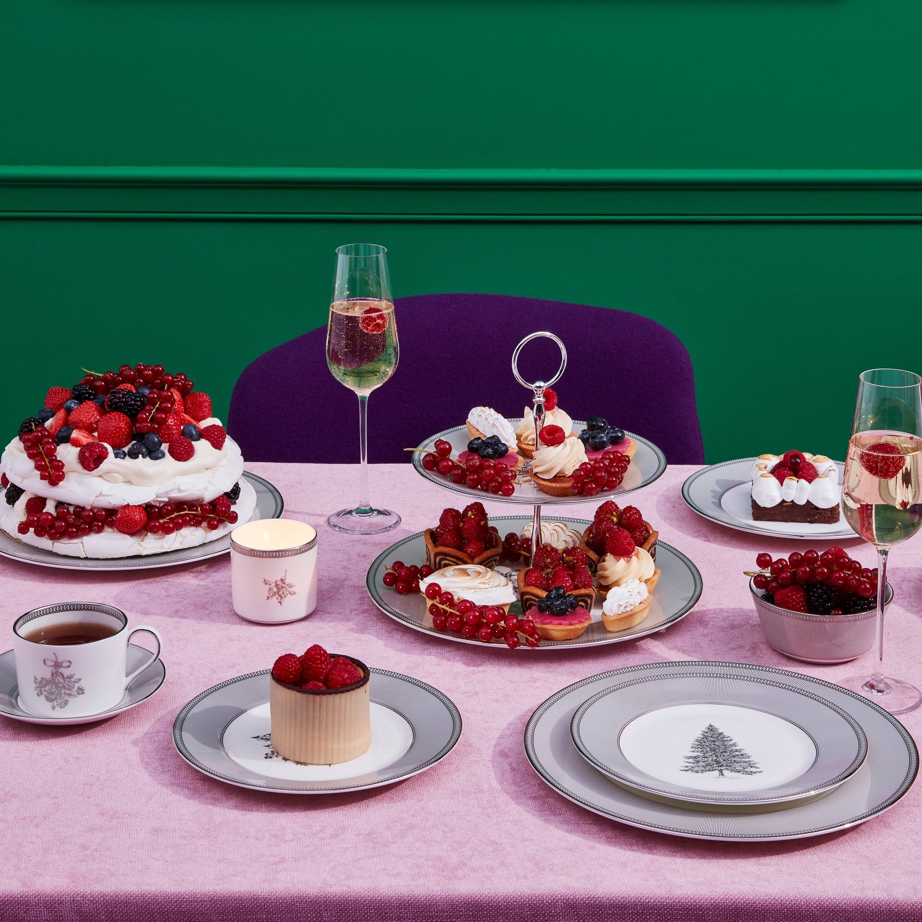 Wedgwood 2020 Winter White Teacup u0026 Saucer Set of 2