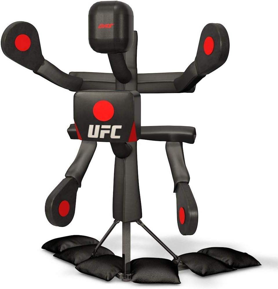 BAS UFC Body Action System - Fully Adjustable Punching & Kicking Pads - Martial Arts Training: MMA, Boxing, Karate, Muay Thai & More!