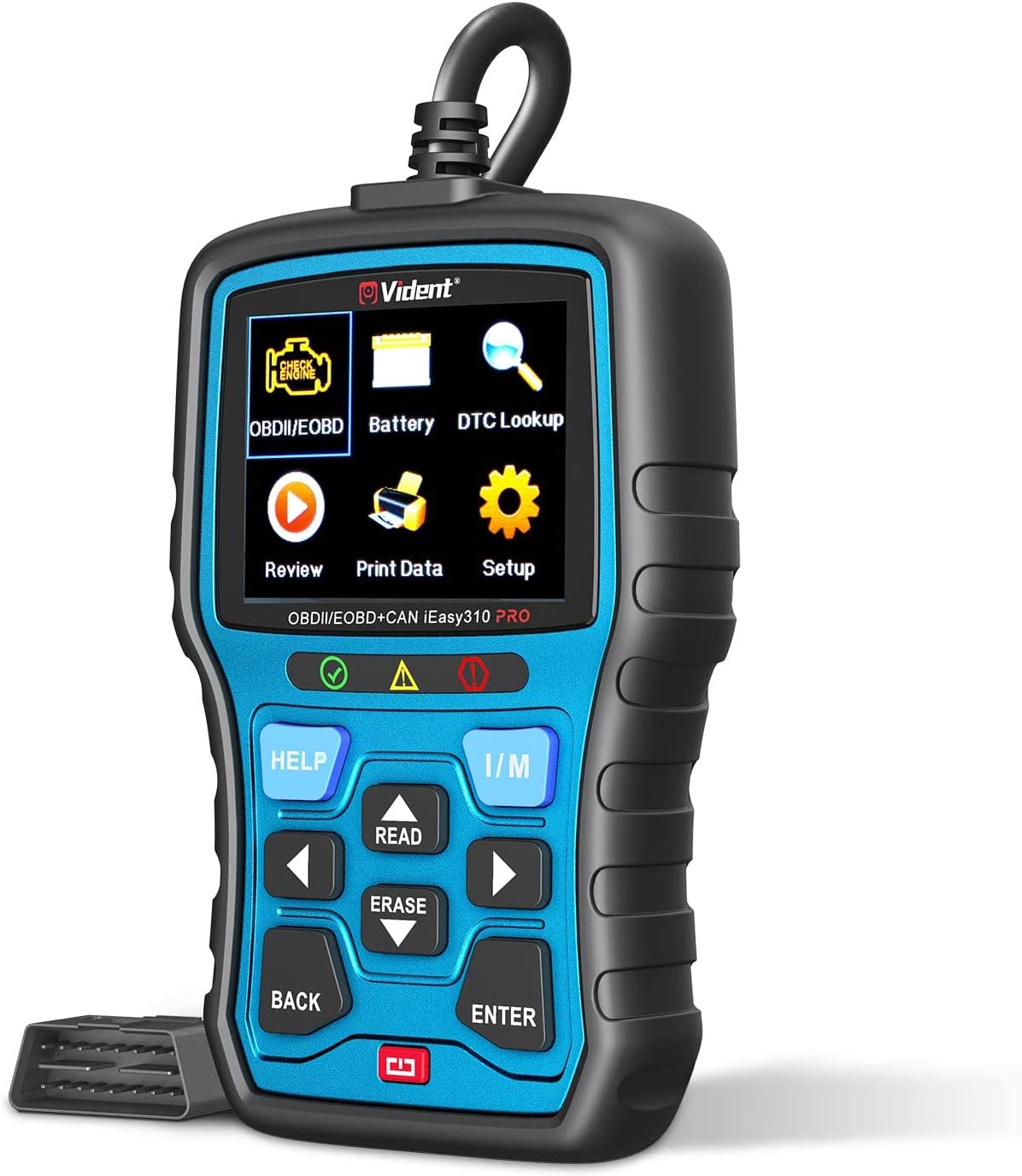 Vident iEasy 310Pro OBD2 Scanner, 12V Battery Voltage Tester, Enhanced OBD II Code Reader Pack of 2