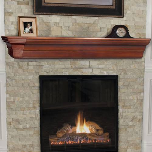 Pearl Mantels The Lindon Fireplace Shelf Mantel
