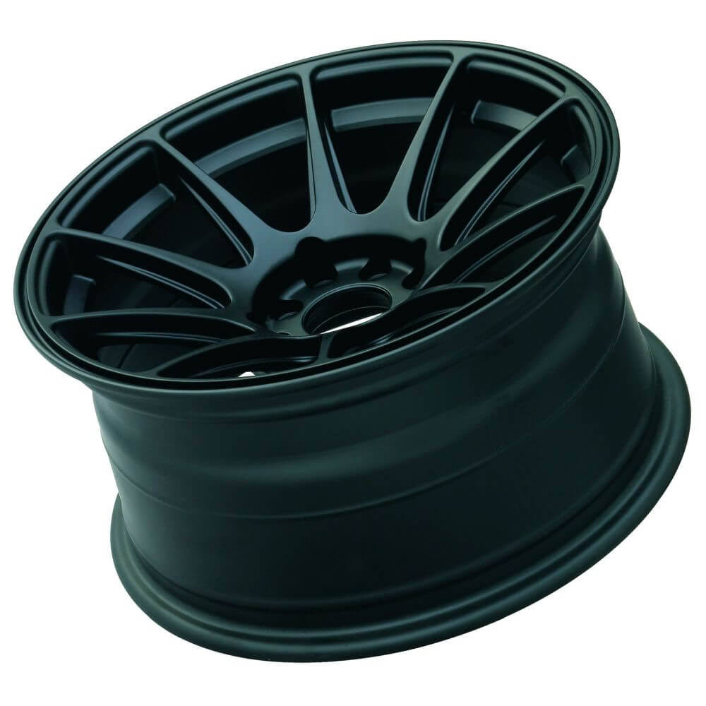 XXR 527 17x8.25 5x100/5x114.3 25et Flat Black Wheel