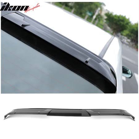 Fits 18-19 Toyota Camry V2 Style Roof Spoiler Gloss Black ABS