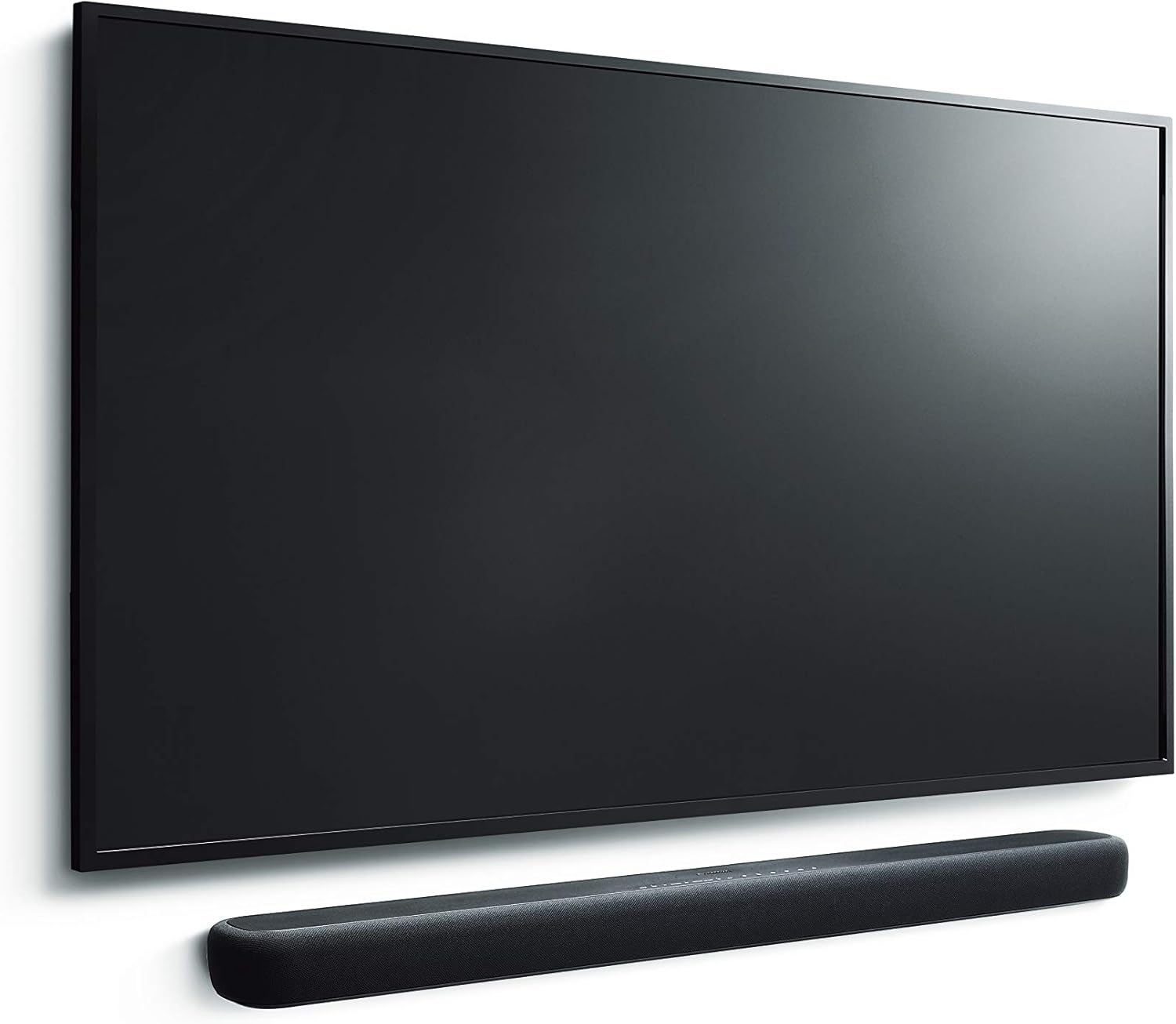 Yamaha Audio ATS-2090 Sound Bar with Wireless Subwoofer, Bluetooth, and Alexa Voice Control Built-in (Renewed), Black