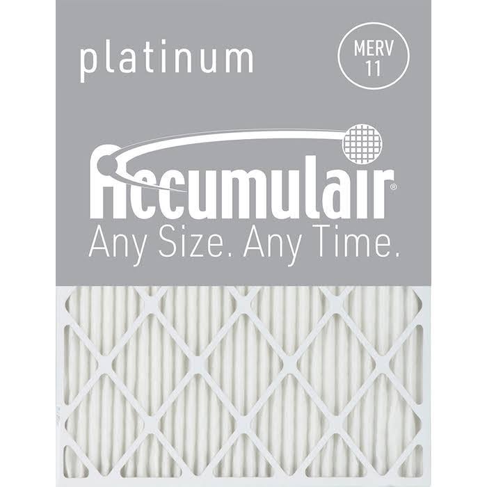 Accumulair Fa21X22A_4 Pleated Air Filter, 21x22 x 22x22 x 1x22