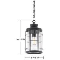 Savoy House 5-2674-88 Fletcher 1 Light Outdoor Hanging Lantern in Oxidized Black